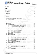 Preview for 3 page of Vlsi VS1063a Programmer'S Manual