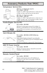 Предварительный просмотр 44 страницы Vmac G300004 Installation, Owners And Service Manual