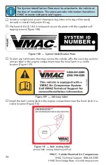 Preview for 76 page of Vmac UNDERHOOD 150 Installation Manual