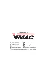 Preview for 92 page of Vmac UNDERHOOD 150 Installation Manual