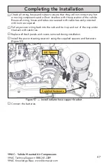 Предварительный просмотр 49 страницы Vmac Underhood 70 Installation Manual