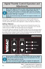 Preview for 54 page of Vmac Underhood 70 Installation Manual