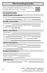 Preview for 62 page of Vmac Underhood 70 Installation Manual