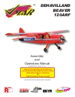 Preview for 1 page of Vmar DEHAVILLAND BEAVER 120 ARF Assembly And Operation Manual