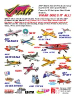 Preview for 20 page of Vmar DEHAVILLAND BEAVER 120 ARF Assembly And Operation Manual