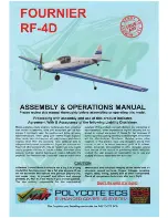 Vmar Fournier RF-4D Assembly & Operation Manual preview