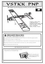 Preview for 1 page of Vmar VSTICK PNP EP Instructions Manual