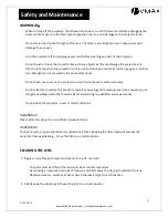 Preview for 3 page of VMAX LED-V20 User Manual