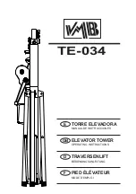 VMB TE-034 Operating Instructions Manual preview