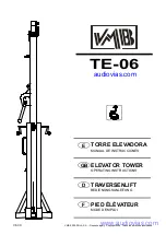 VMB TE-06 Operating Instructions Manual preview