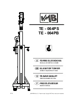 VMB TE-064PB Operating Instructions Manual preview