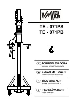 VMB TE - 071 PB Operating Instructions Manual предпросмотр