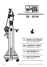 Предварительный просмотр 1 страницы VMB TE - 071P Operating Instructions Manual