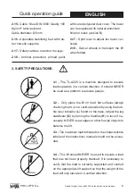 Preview for 6 page of VMB TL-A220 Operating Instructions & User Manual