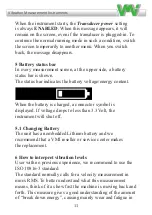 Preview for 13 page of VMI Viber X2 Manual