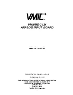 Preview for 2 page of VMIC VMIVME-3124 Product Manual