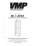 VMP ER-1-4PKIT Instruction Sheet предпросмотр