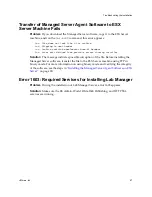 Preview for 47 page of VMware 454885-B21 - Lab Manager Standard Foundation Bundle Installation Manual