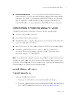 Preview for 7 page of VMware FUS3-ENG-M-10-CP - Fusion For Mac OS X Getting Started Manual