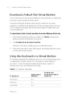 Предварительный просмотр 14 страницы VMware FUS3-ENG-M-10-CP - Fusion For Mac OS X Getting Started Manual