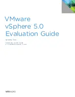 Preview for 1 page of VMware VS4-STD-C - vSphere Standard - PC Evaluation Manual