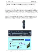 VNS G-303 Quick User Manual preview