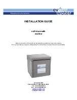 vo-water duomatik evoline Installation Manual preview