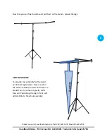 Предварительный просмотр 8 страницы Vocal Booth To Go FlexTee Assembly Instructions Manual