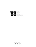 Voce V3 User Manual preview