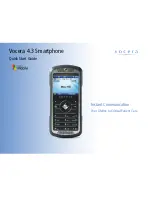 Vocera 4.3 Smartphone Quick Start Manual preview