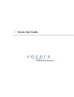 Предварительный просмотр 1 страницы Vocera B1000 User Manual