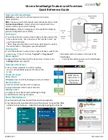 Vocera Smartbadge Quick Reference Manual preview