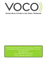 Предварительный просмотр 8 страницы VOCO V-Spot Quick Start Manual