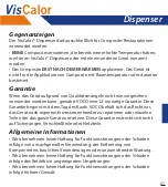 Preview for 61 page of VOCO VisCalor User Manual