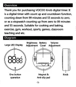 Preview for 2 page of VOCOO VC5260 Manual