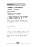 Preview for 18 page of VocoPro CARRY-OKE Owner'S Manual