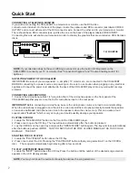 Preview for 9 page of VocoPro CDG-600RF Owner'S Manual