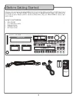 Предварительный просмотр 8 страницы VocoPro CDG-7000RV Owner'S Manual