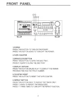 Preview for 4 page of VocoPro CDG-X3 Owner'S Manual