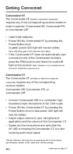 Предварительный просмотр 16 страницы VocoPro Commander CT User Manual