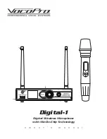 VocoPro Digital-1 Owner'S Manual preview