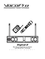 VocoPro Digital-2 Owner'S Manual preview