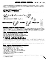 Предварительный просмотр 8 страницы VocoPro DTX-5000G Owner'S Manual