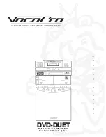 VocoPro DVD-DUET Owner'S Manual предпросмотр