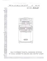 Preview for 1 page of VocoPro DVD-RAVE User Manual