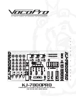 VocoPro KJ-7800 PRO User Manual предпросмотр