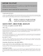 Preview for 4 page of VocoPro KJM-7900 PRO Owner'S Manual