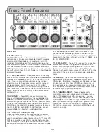 Предварительный просмотр 16 страницы VocoPro PA-PRO 900 Owner'S Manual