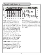 Предварительный просмотр 19 страницы VocoPro PA-PRO 900 Owner'S Manual