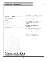 Preview for 2 page of VocoPro PIANO-5 Owner'S Manual